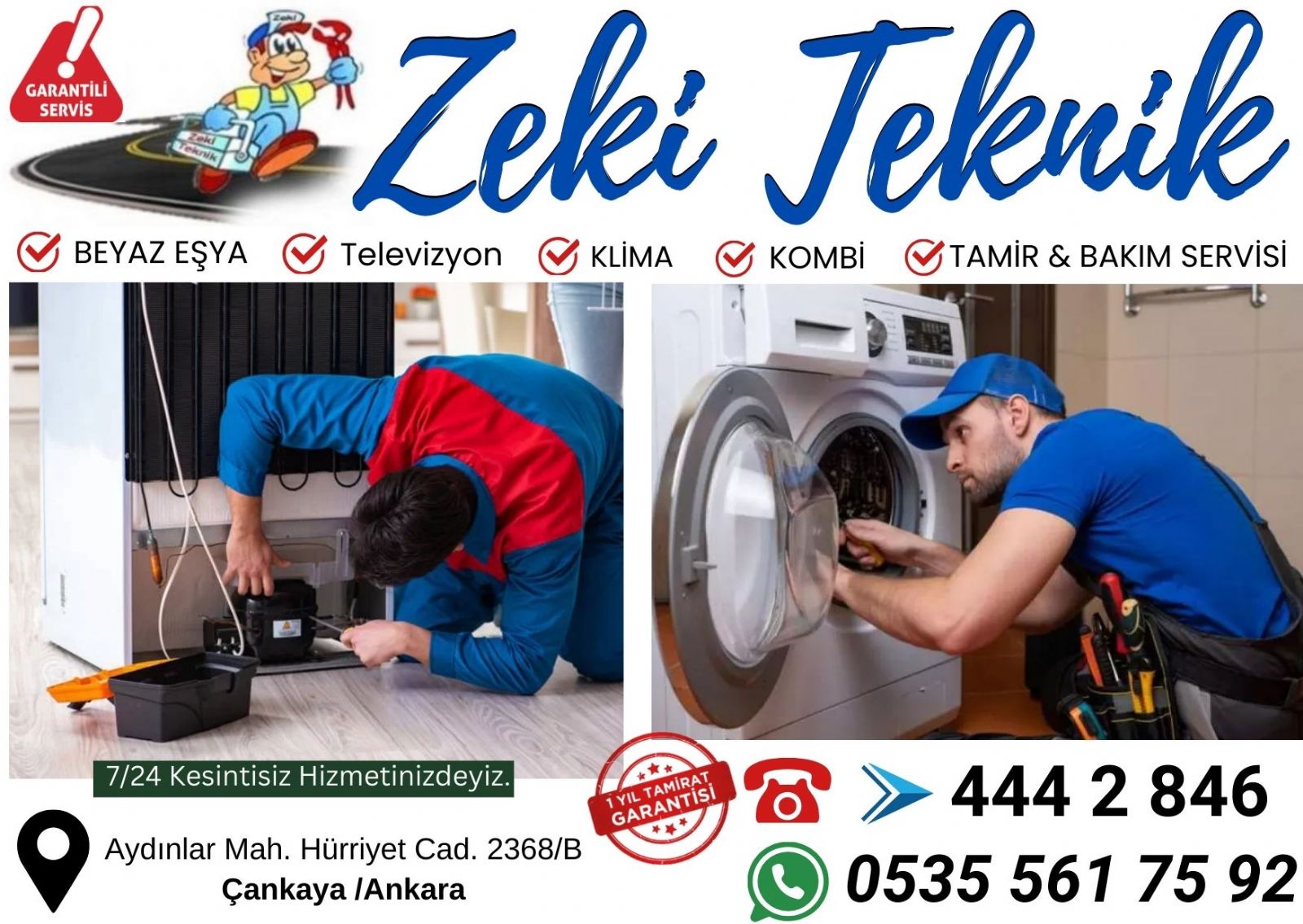 Dikmen Beyaz Eşya Servisi